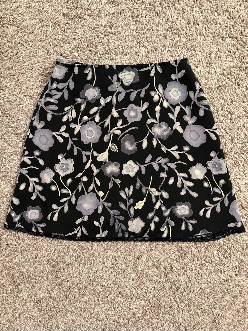Vintage floral skirt